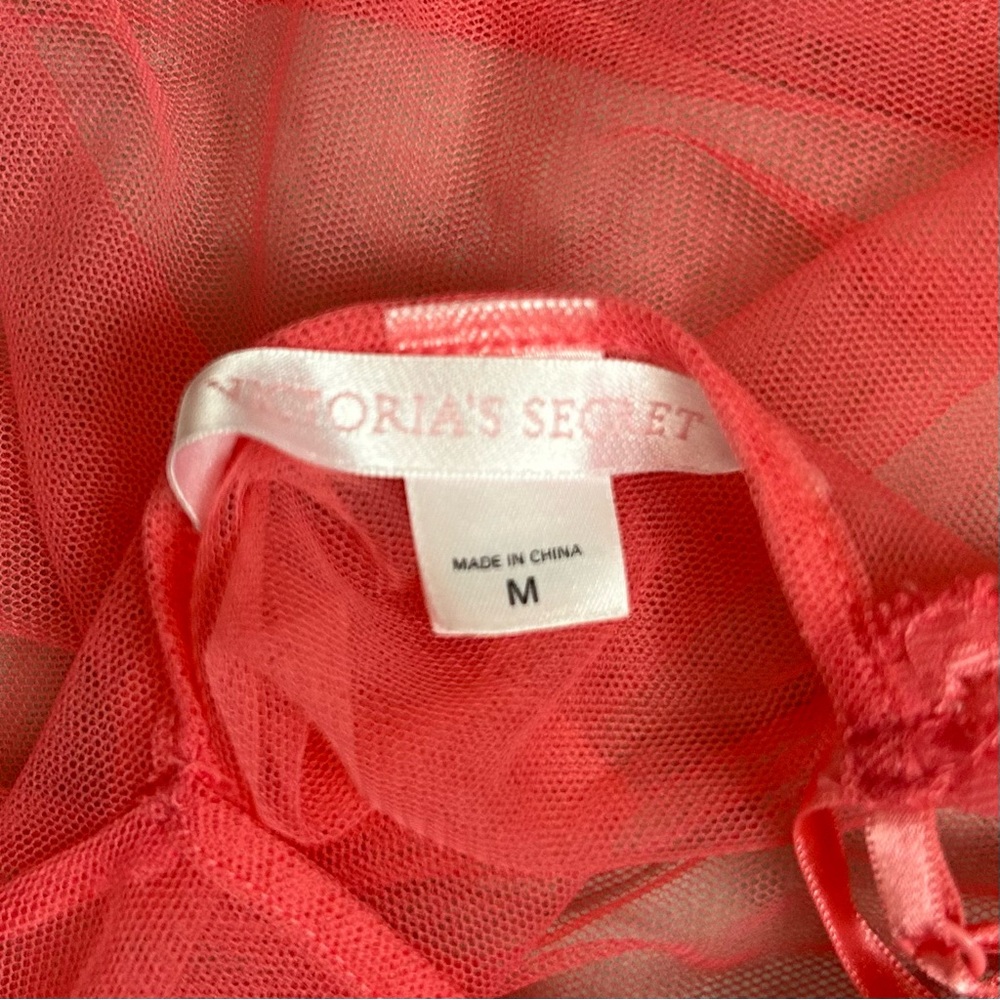 Victoria’s Secret Pink Lace Babydoll Lingerie - Picture 7 of 9